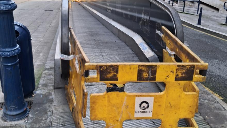 El PNV de Portugalete denuncia el “retraso” en la mejora  de las rampas mecánicas