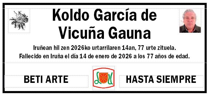 Koldo García de Vicuña Gauna