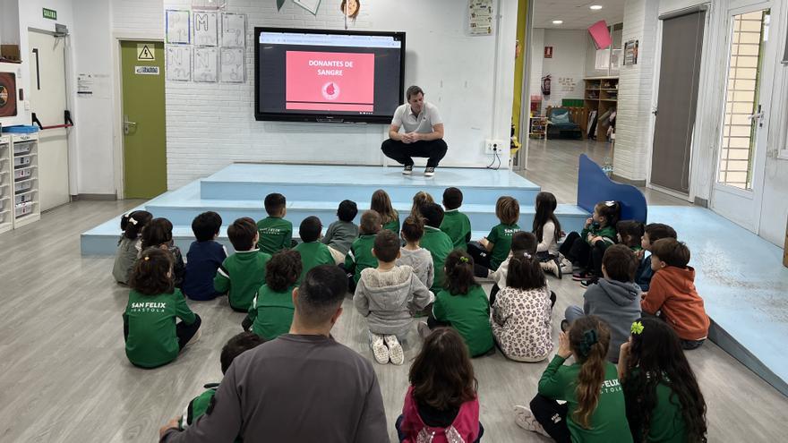 San Félix Ikastola de Ortuella impulsa una campaña para donar sangre
