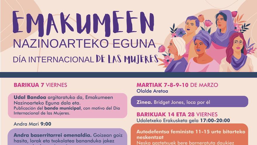 Mungiak bat egingo du Emakumeen Nazioarteko Egunarekin