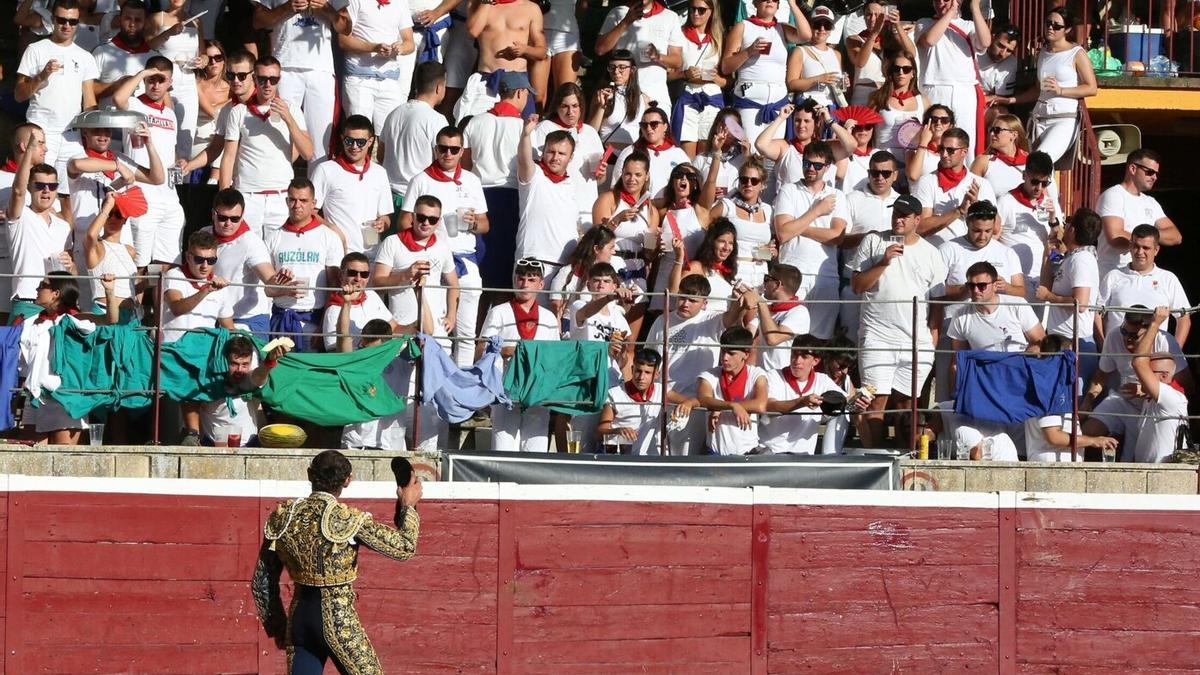 Corrida de Sánchez Vara durante la feria taurina de 2024.