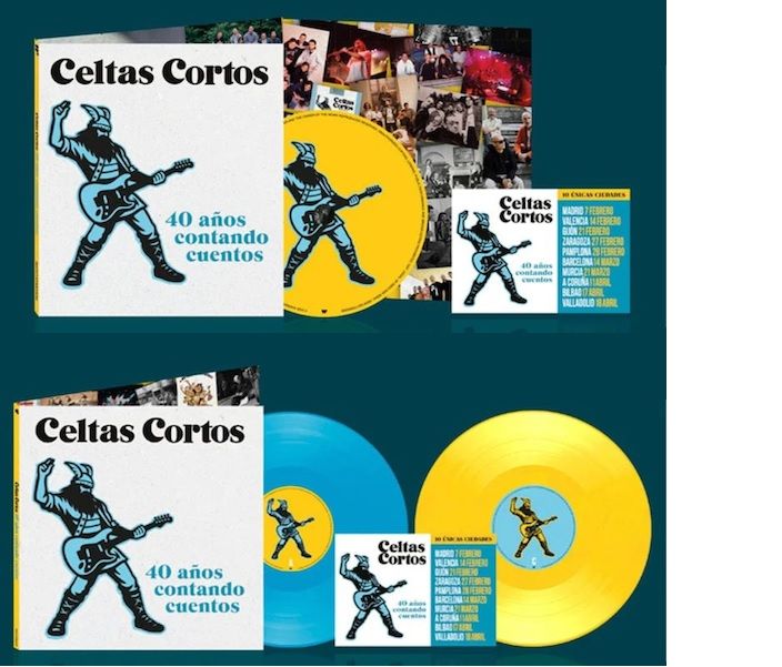 Imagen del nuevo disco recopilatorio de Celtas Cortos.