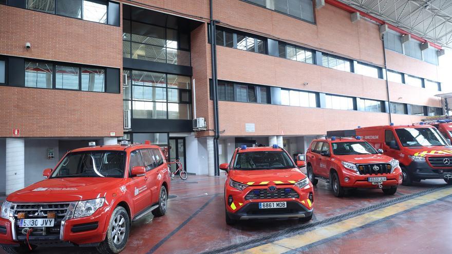 Sindicatos denuncian que el parque central de Bomberos opera por debajo de mínimos