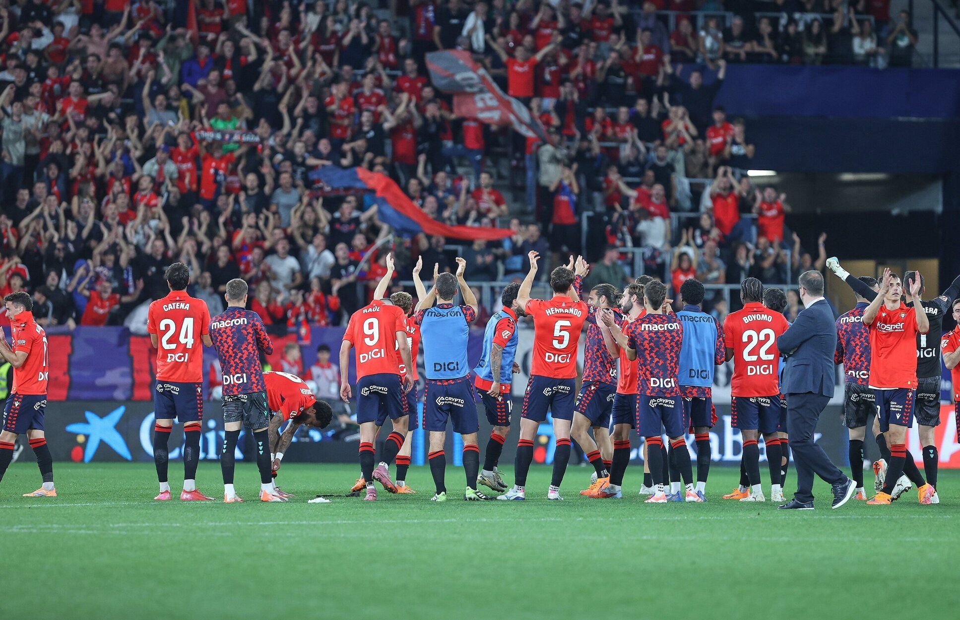 Fotos del Osasuna-Getafe en El Sadar