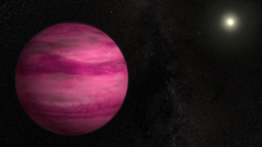 El telescopio James Webb halla nubes de sal en el famoso 'Planeta Rosa'