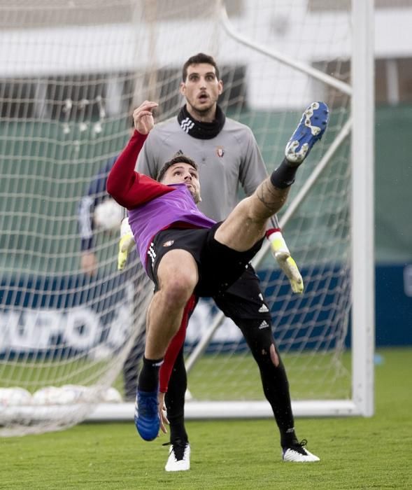 Primer entrenamiento de Jonás Ramalho con Osasuna