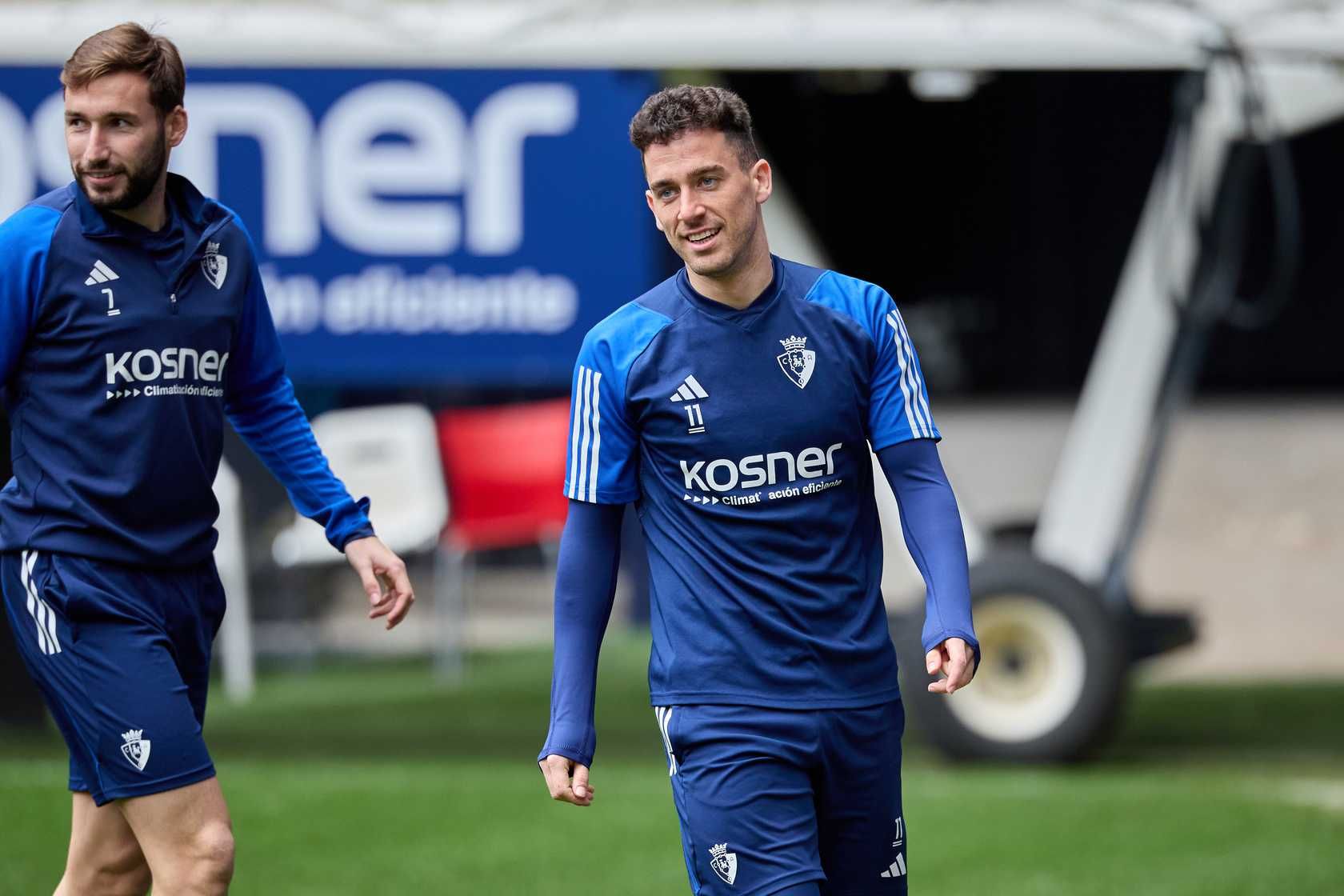 Osasuna se encierra en El Sadar para preparse contra la Real Sociedad