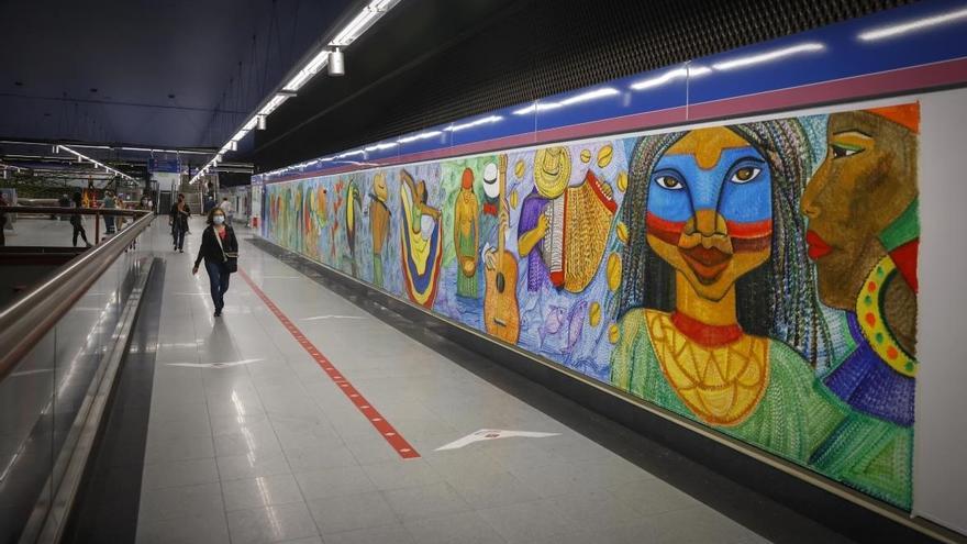 La Policía Nacional investiga a dos vigilantes de Metro de Madrid por extralimitarse con grafiteros e indigentes