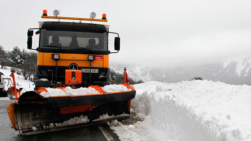 Navarra sortea el núcleo de la borrasca 'Kristin'