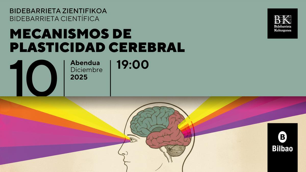 &#039;Garun-plastikotasuneko mekanismoak&#039; hitzaldiaren kartela.