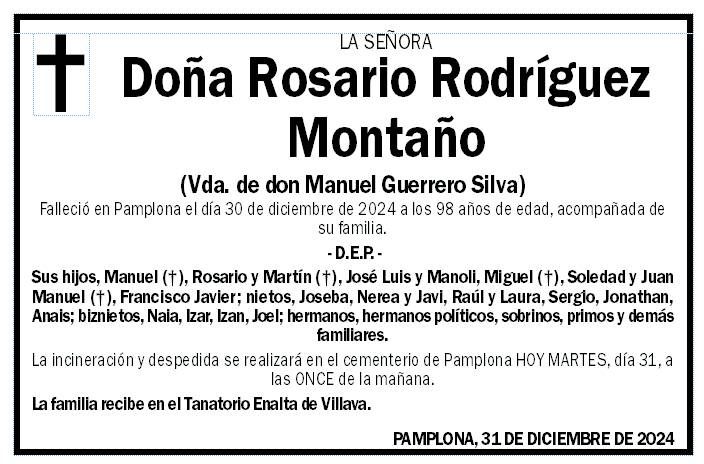 Rosario Rodríguez Montaño