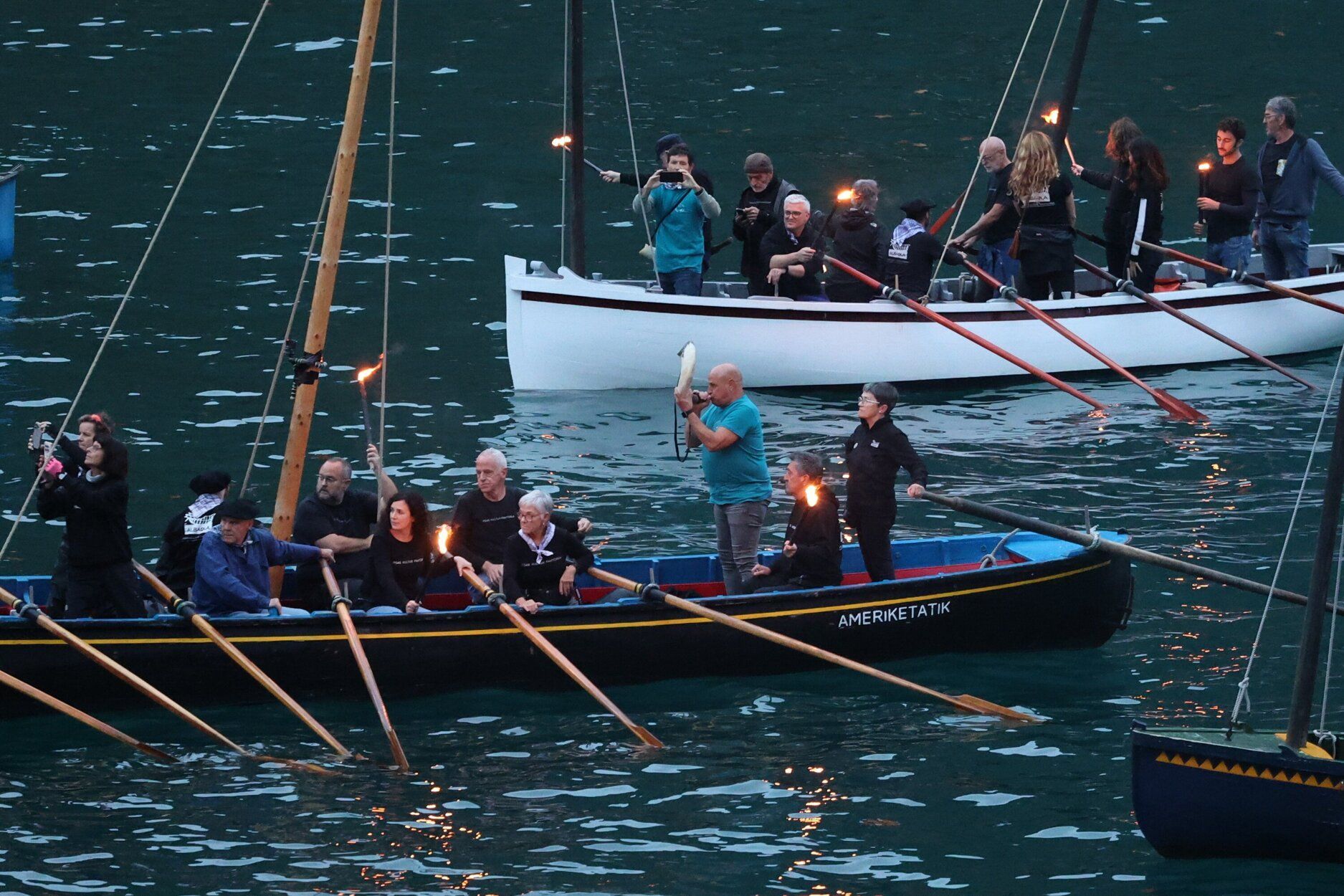 Espectacular botadura de la nao San Juan