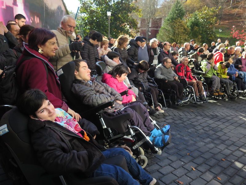 Inauguración de las nuevas instalaciones de Aspace en Urretxu