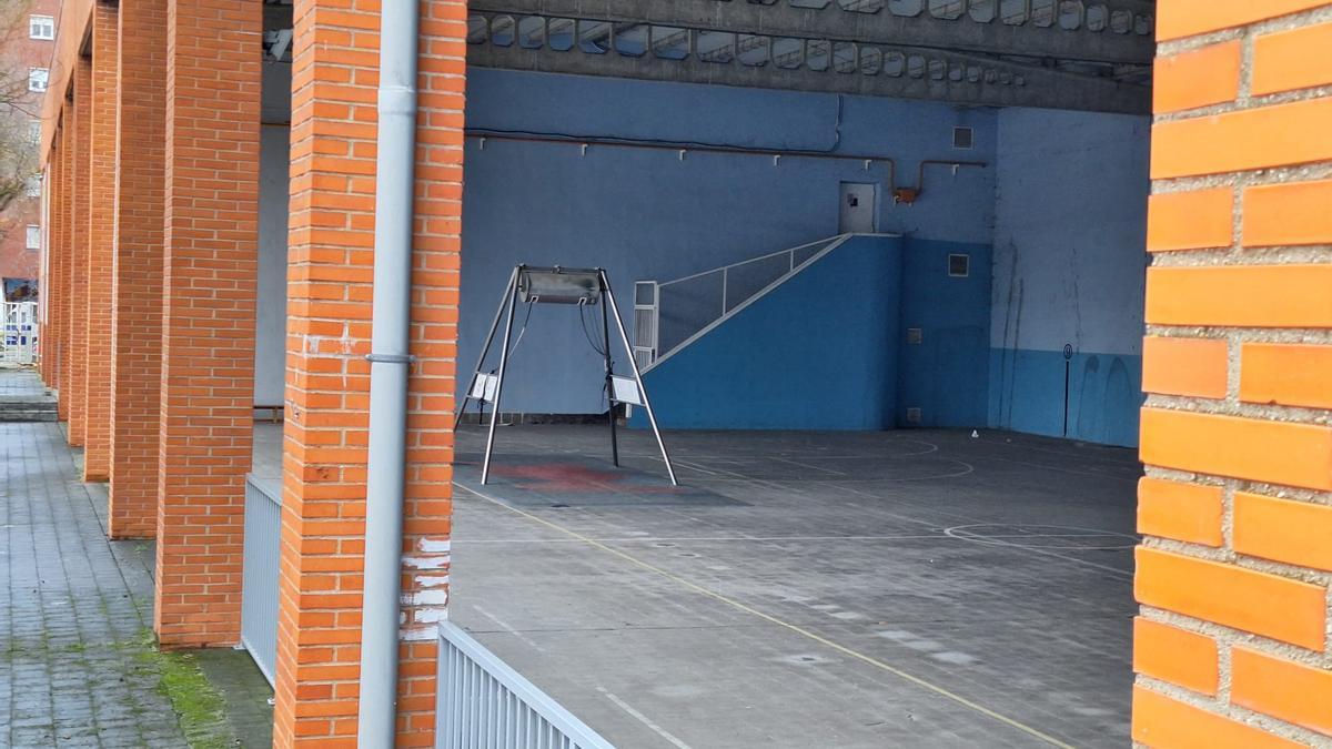 El único columpio adaptado del colegio de educación especial Gorbeialde