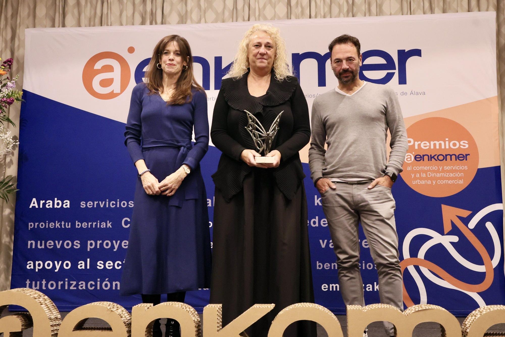 En imágenes: Premios Aenkomer al Comercio y Servicios de Álava