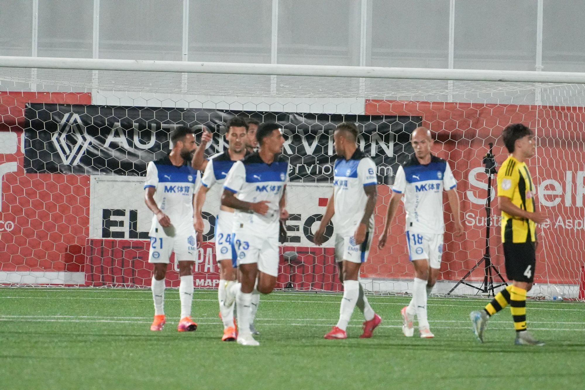 La goleada del Alavés al Getxo, en imágenes