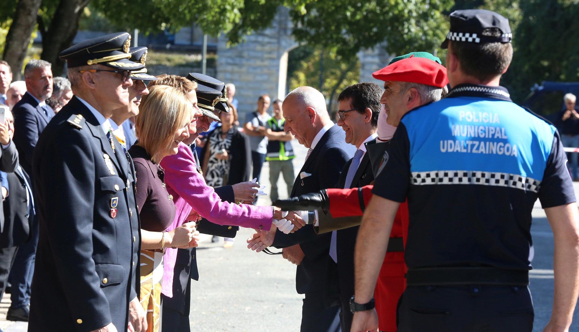Fotos de la celebración del patrón de la Policía Nacional en Pamplona