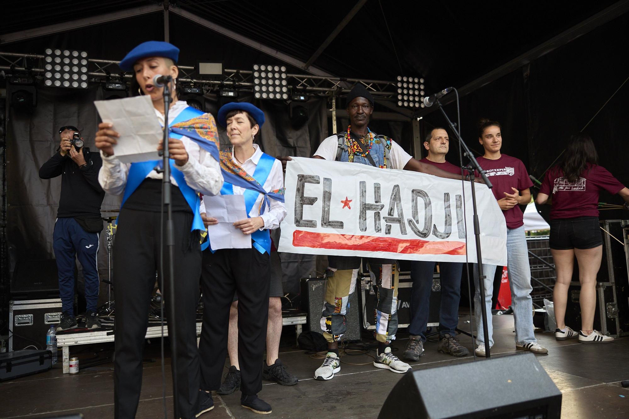 Fotos del chupinazo de la Rochapea
