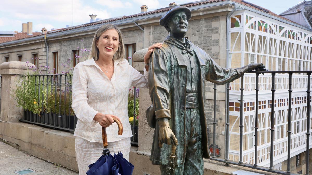 Sonia Díaz de Corcuera, concejala de Cultura del Ayuntamiento de Vitoria-Gasteiz