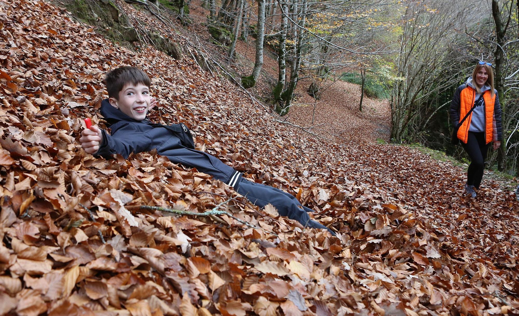 Domingo de otoño en la Real Fábrica de Municiones de Eugi