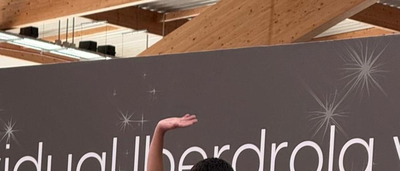 En imágenes: el vizcaino Hodei Rivas, campeón de España de gimnasia rítmica