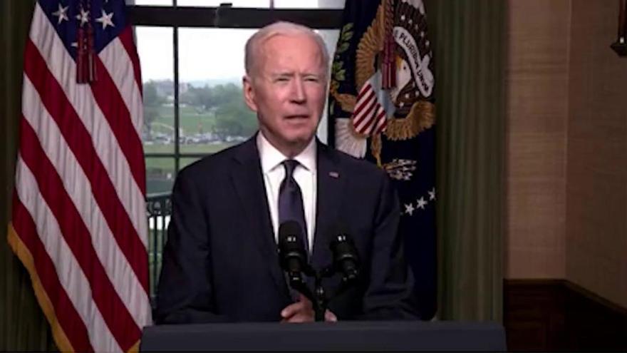 Biden anuncia públicamente la salida de EEUU de Afganistán
