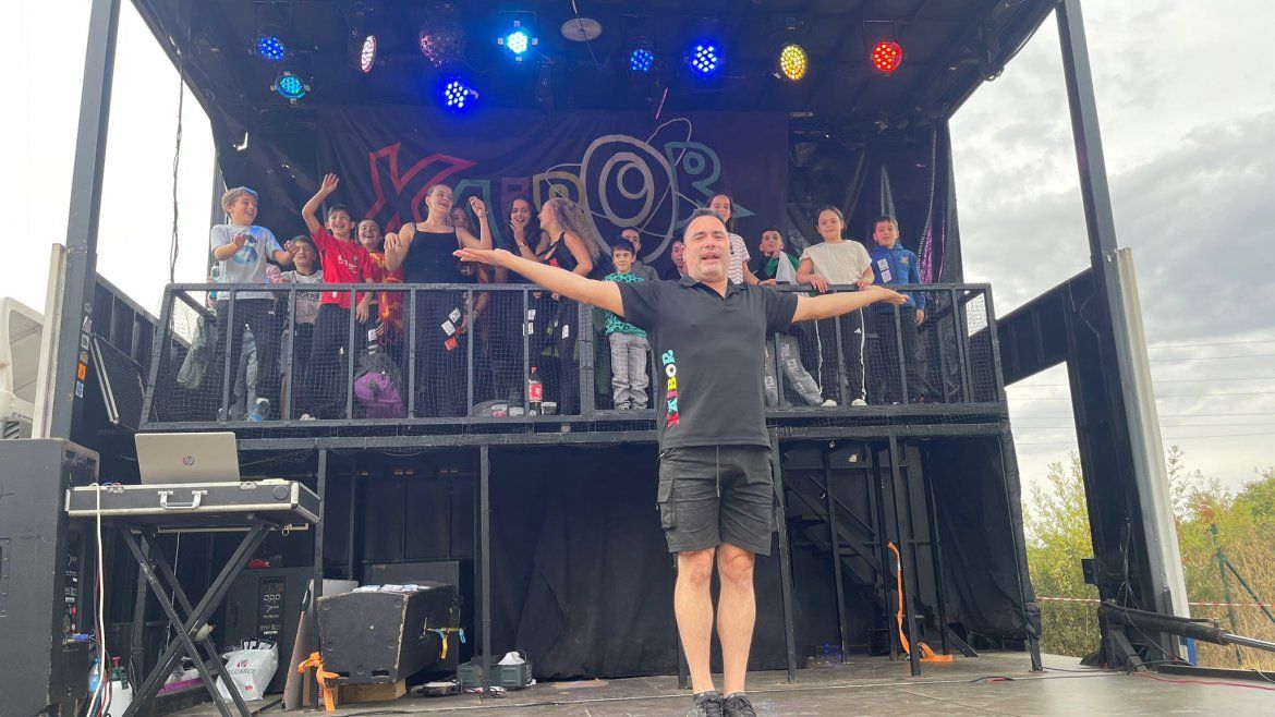 Fotos: Nafarroa Oinez 2025 en la ikastola Paz de Ziganda de Villava - Atarrabia