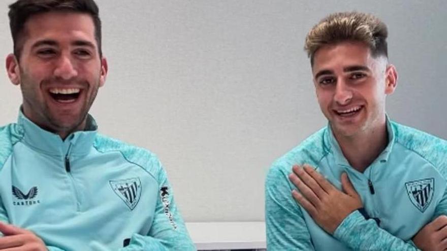 ¿Quién pone la música en el vestuario del Athletic?: el divertido test de Jesús Areso y Robert Navarro