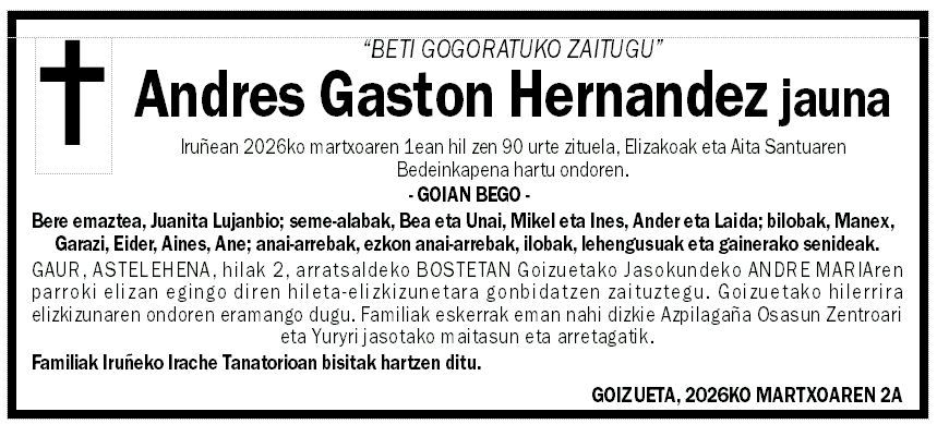 Andres Gaston Hernandez