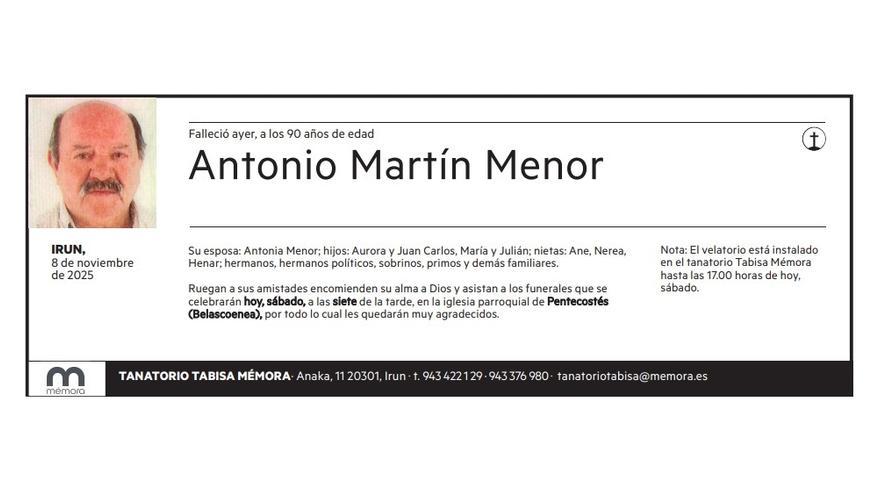 Antonio Martín Menor
