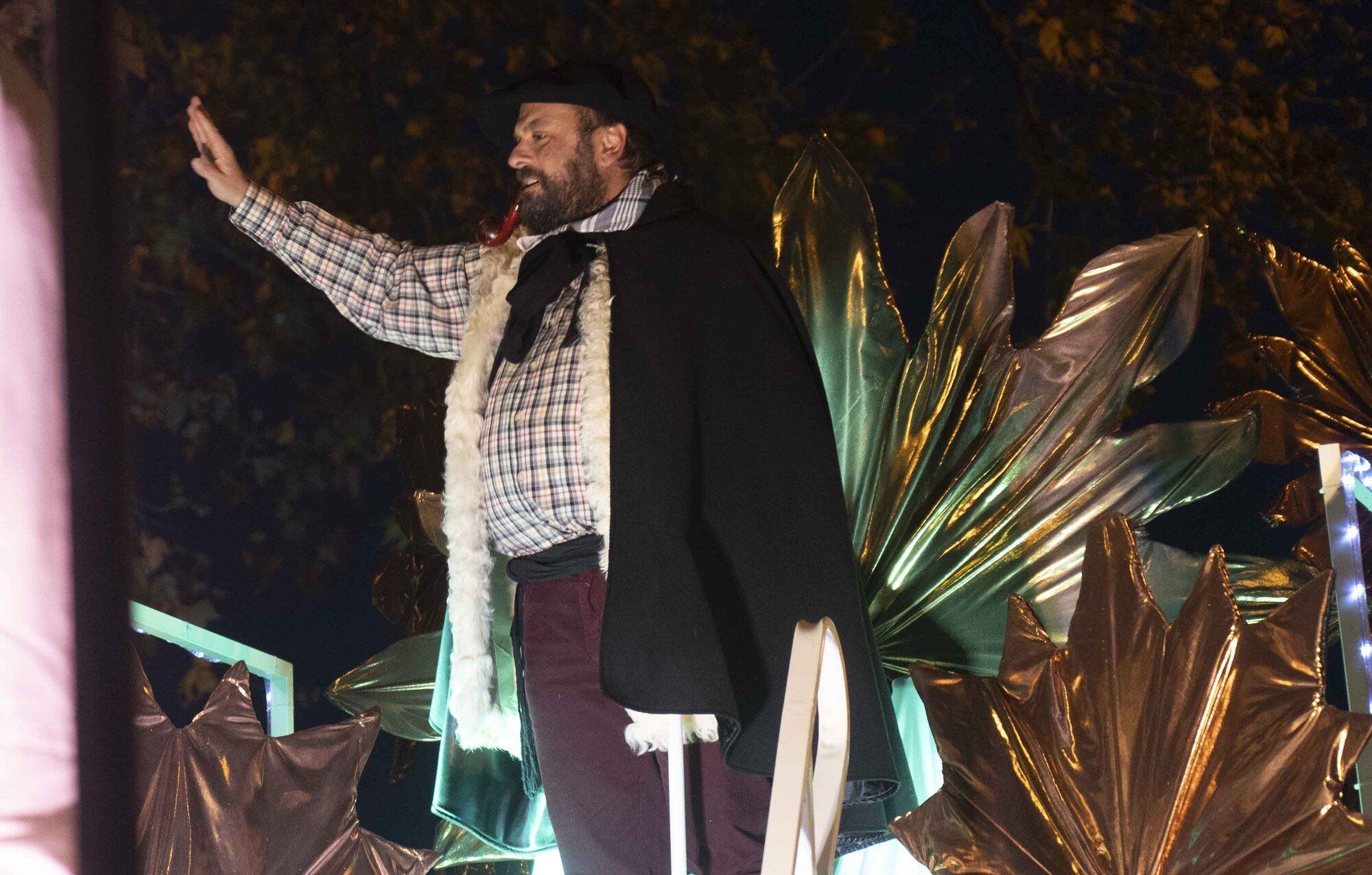 Desfile del Olentzero y Mari Domingi en Gasteiz (2023)