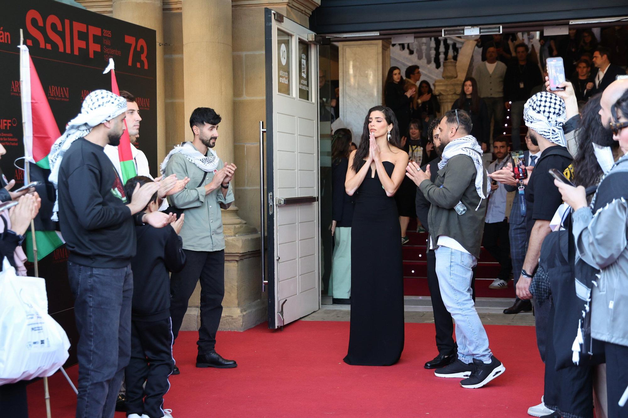 La voz de Hind Rajab | Fotos de la marcha en apoyo a Palestina en Donostia - San Sebastián