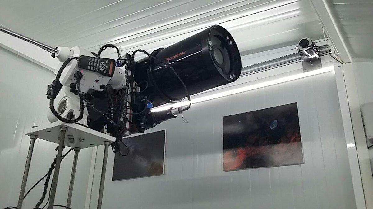 Izki cuenta con un observatorio astronómico inaugurado el 30 de septiembre de 2017