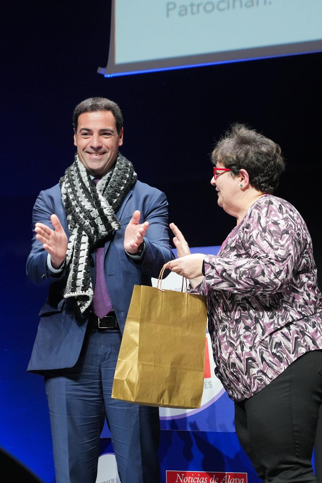 En imágenes: Así ha sido la entrega de los Premios +Álava Sariak