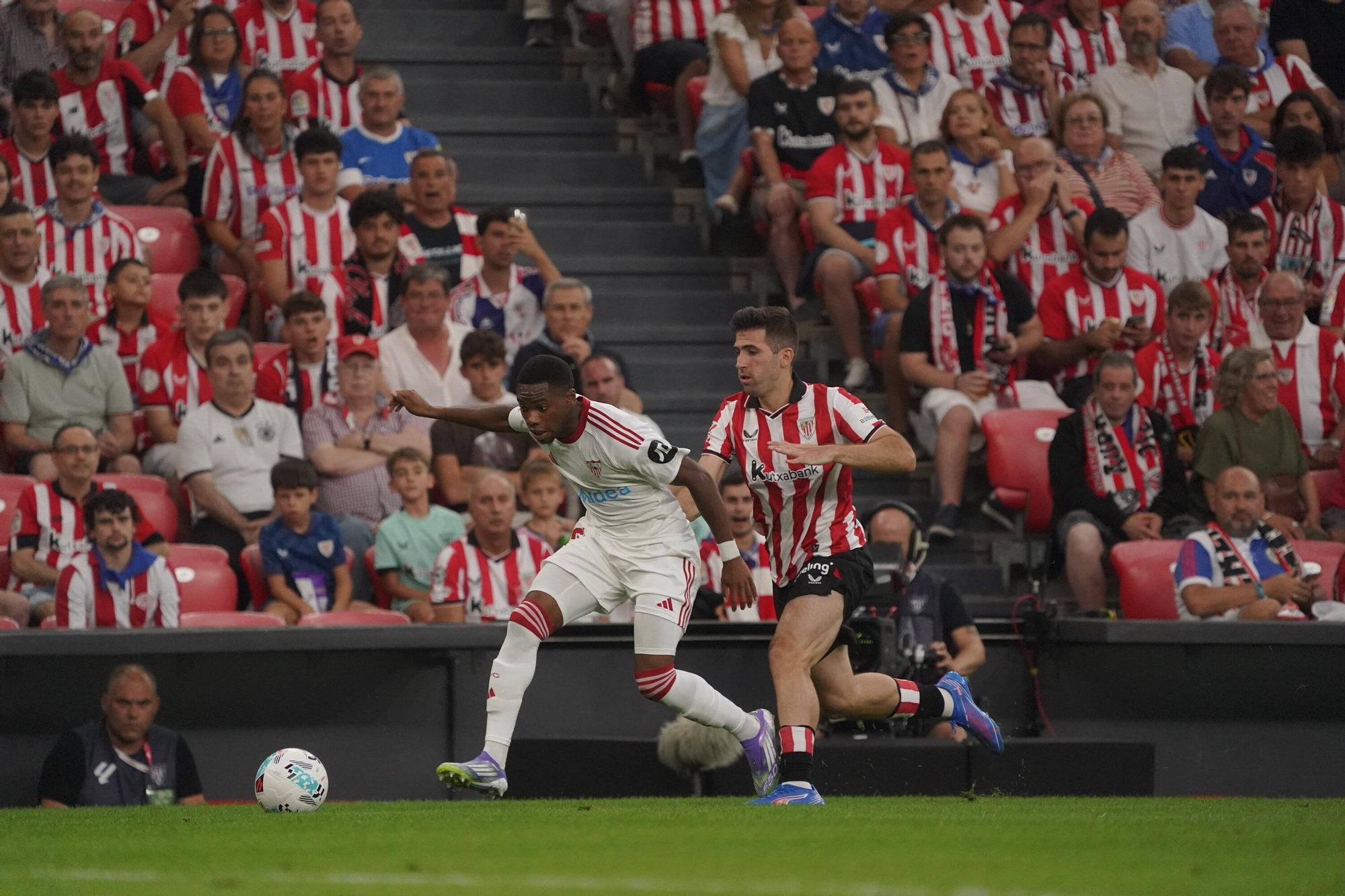 El Athletic-Sevilla, en imágenes
