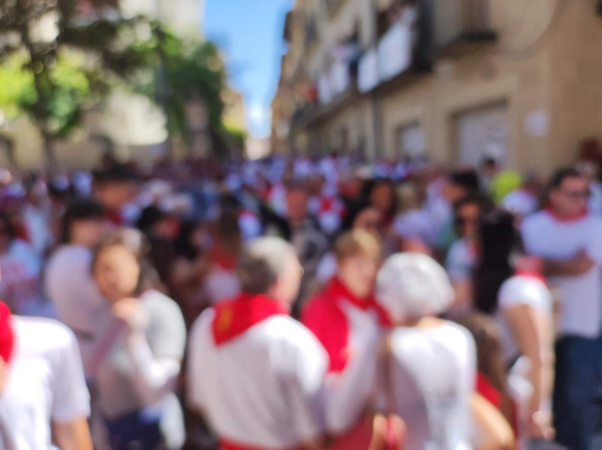 Fotos del cohete de fiestas de Viana 2025