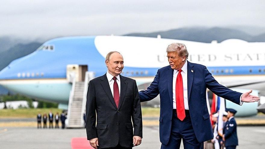 Trump dice estar de acuerdo con Putin en un intercambio de territorios entre Rusia y Ucrania