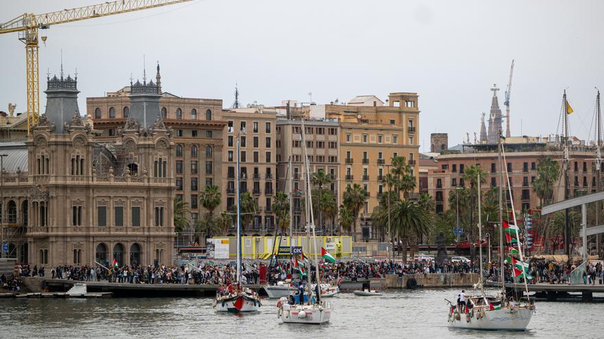 La Flotilla Global Sumud zarpa desde Sicilia con 56 embarcaciones rumbo a Gaza
