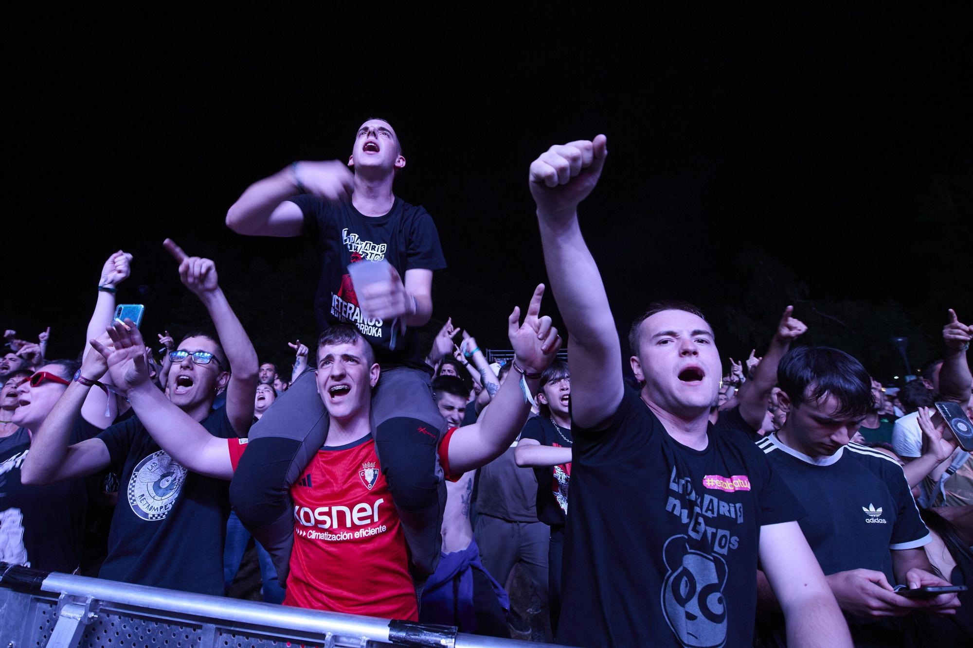 Fotos del primer día del Iruña Rock 2025