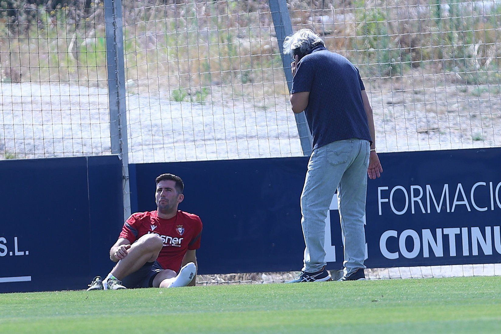 Entrenamiento de Osasuna (18/07/2025)