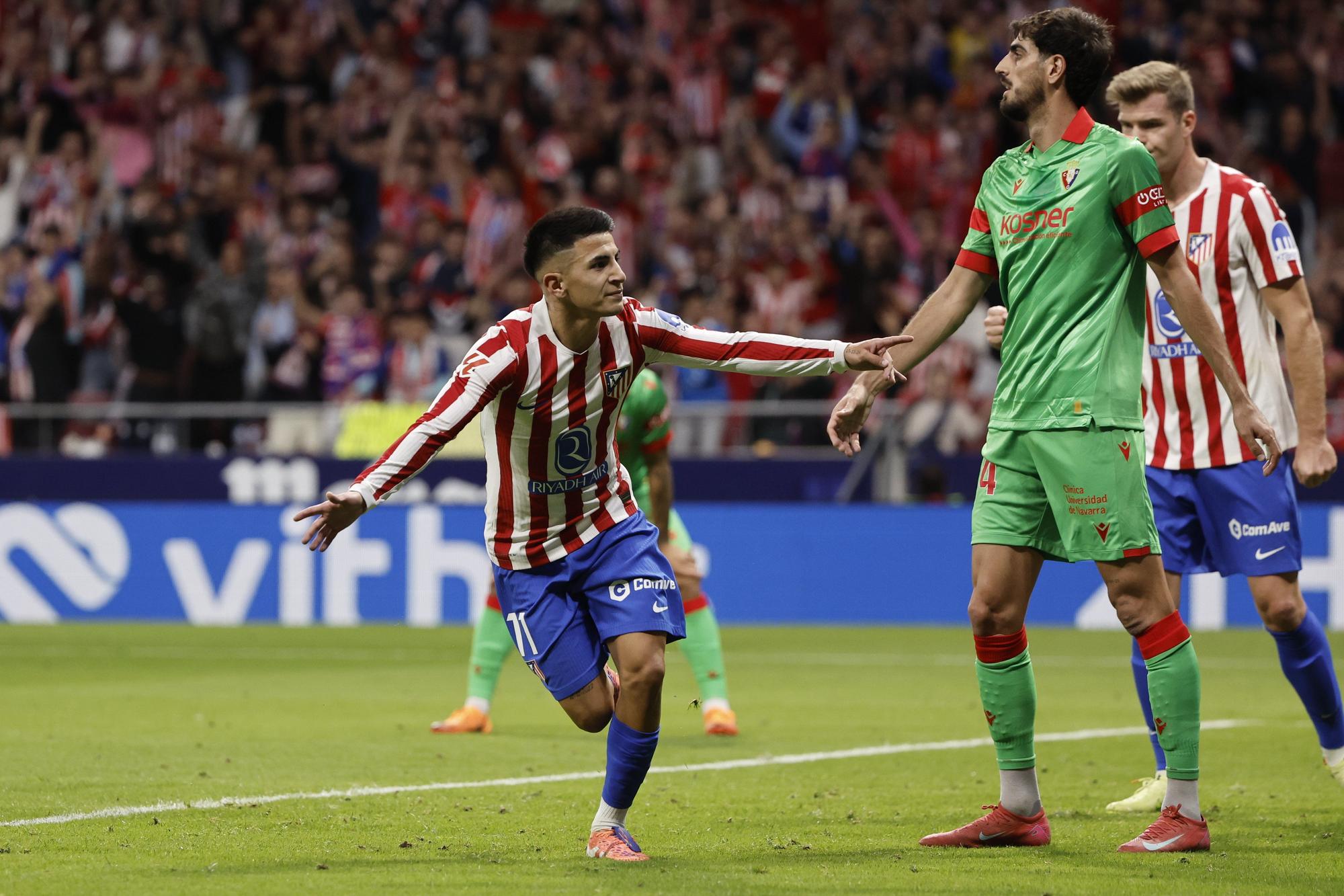 Fotos del partido Atlético de Madrid-Osasuna