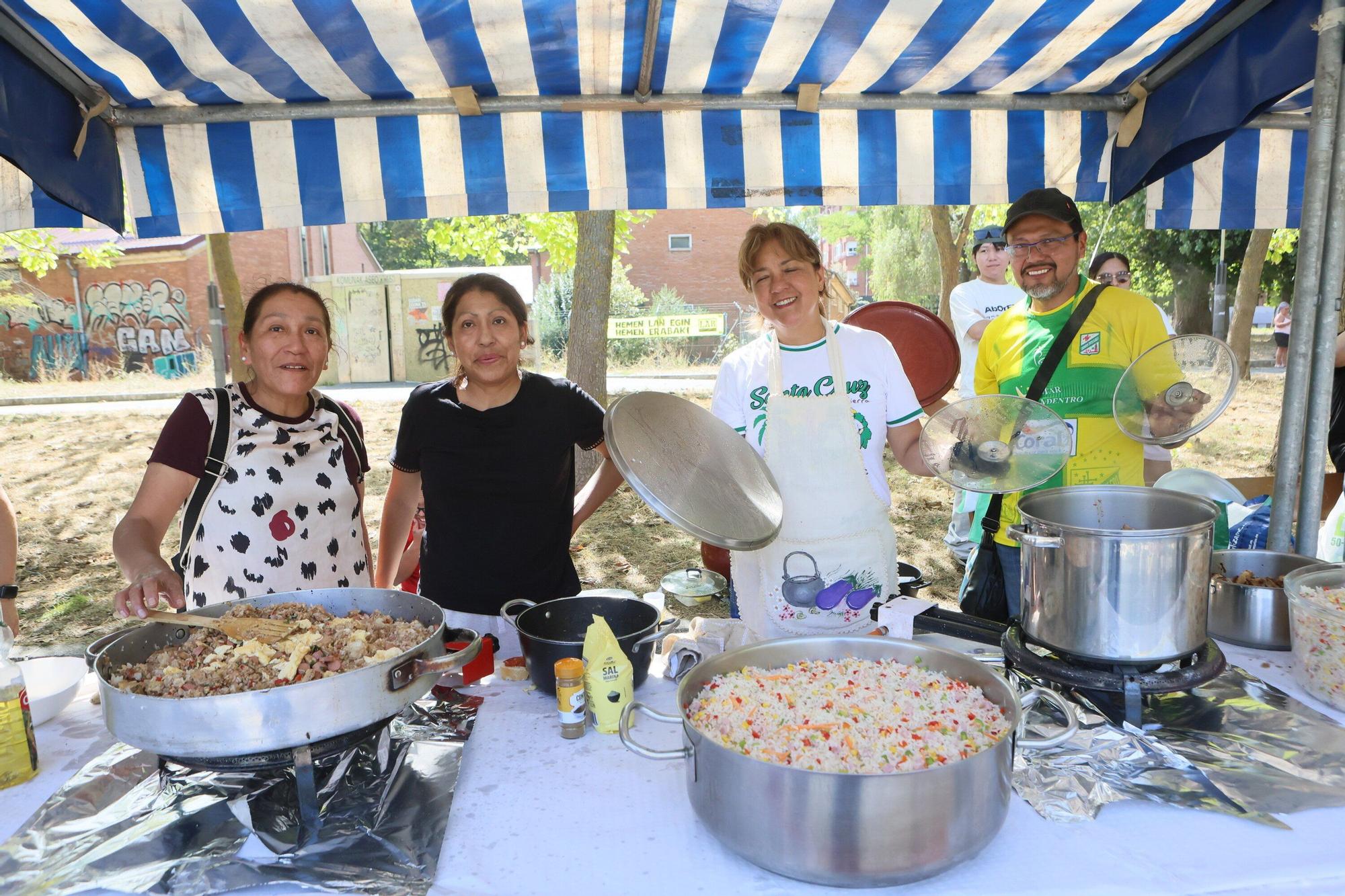 En imágenes: Sabor y ritmo en fiestas de Zaramaga