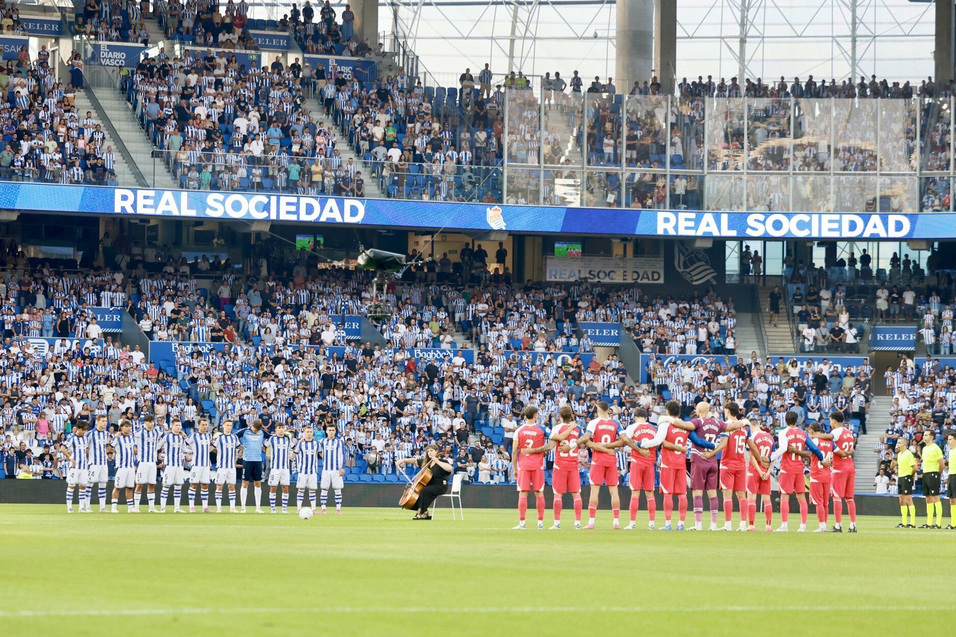 Partido loco en Anoeta de la Real Sociedad y el Espanyol