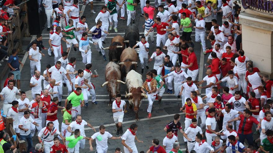 San Fermín | Parte de heridos del último encierro con los Miura