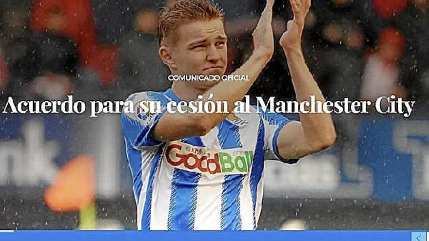 La Real se apunta a las inocentadas y cede a Odegaard al City