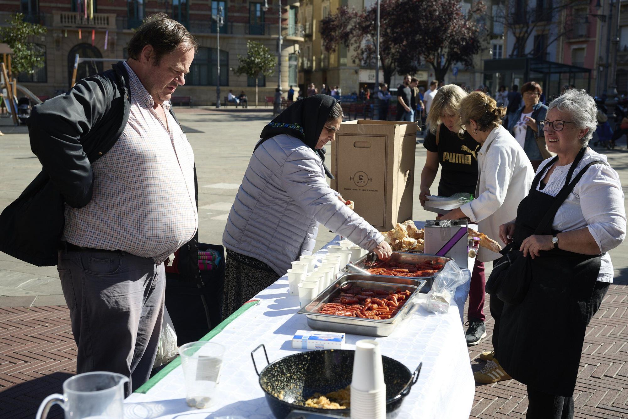 Chupinazo de las fiestas de Ansoleaga, San Francisco y Campana