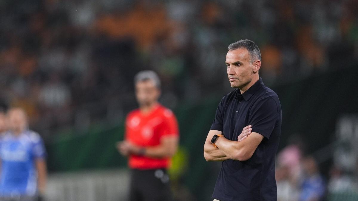 Sergio Francisco, en un partido de la Real.