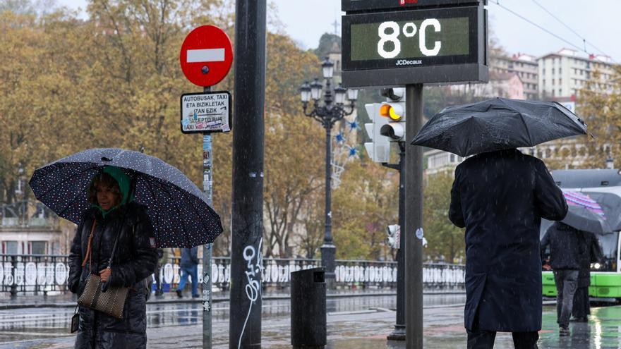 El frío invernal da una tregua en Bizkaia