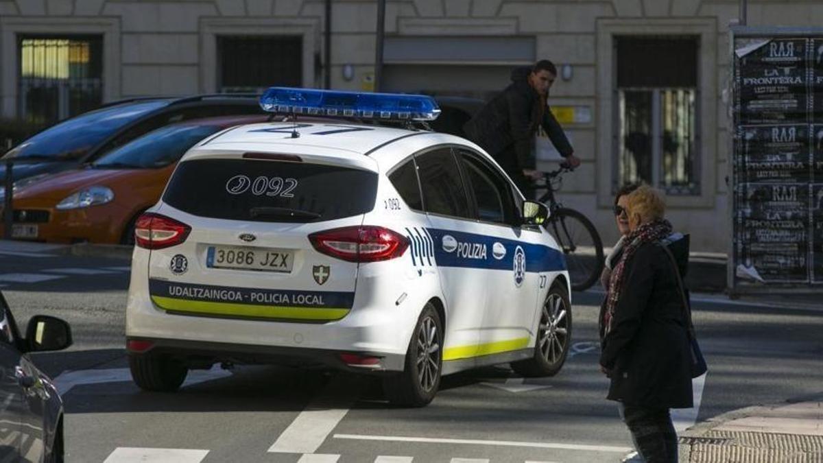 Policía Local en Vitoria
