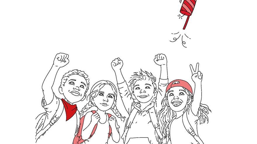 Recta final para que los colegios de Pamplona opten al sueño de lanzar el Txupinazo Txiki
